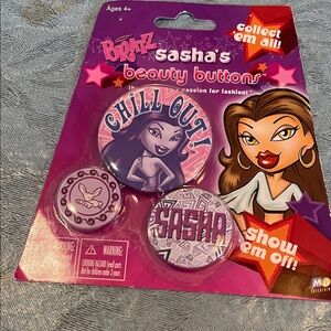 Bratz Sasha's Beauty Buttons - Purple